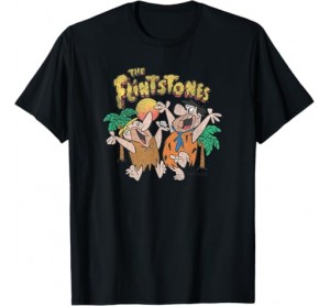 Fred Flintstone Barney Rubble Classic Logo